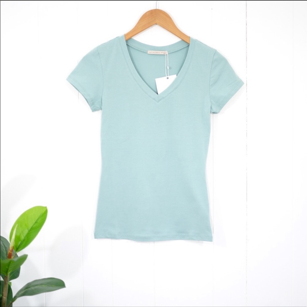 V-Neck Short Sleeve Top